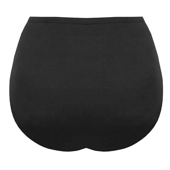 Miraclesuit Black Basic Pant Swim Bottom Coverage Tummy Control High Waisted 16 - Picture 5 of 11